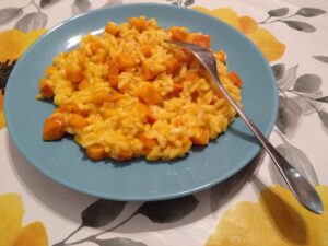 Dýňové risotto