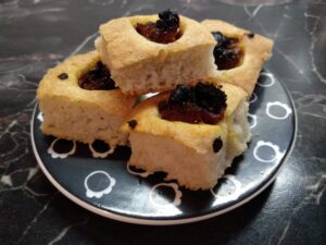 jednohubky z focaccii bez lepku