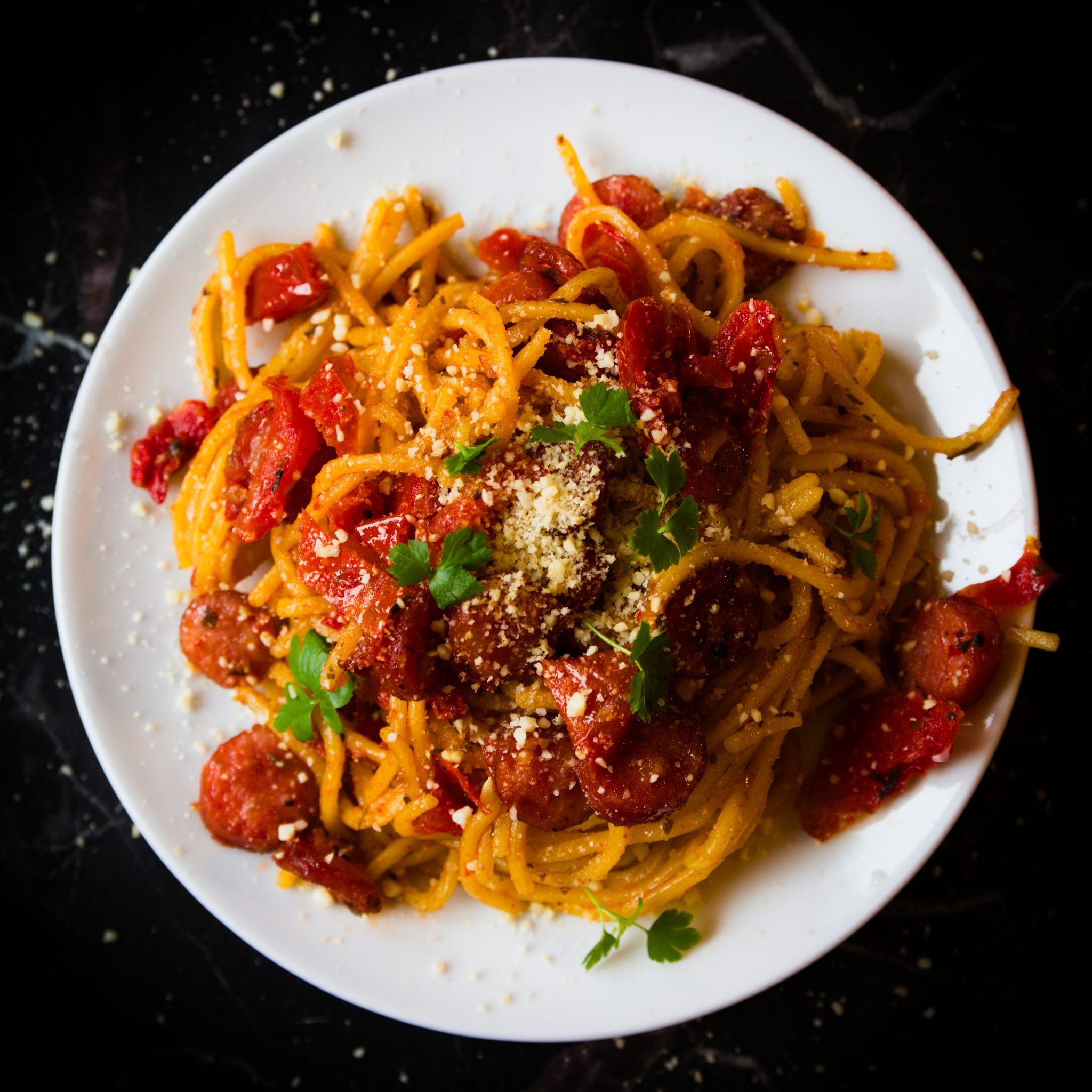 superrychlé těstoviny špagety poslední záchrany bez lepku bez mléka
