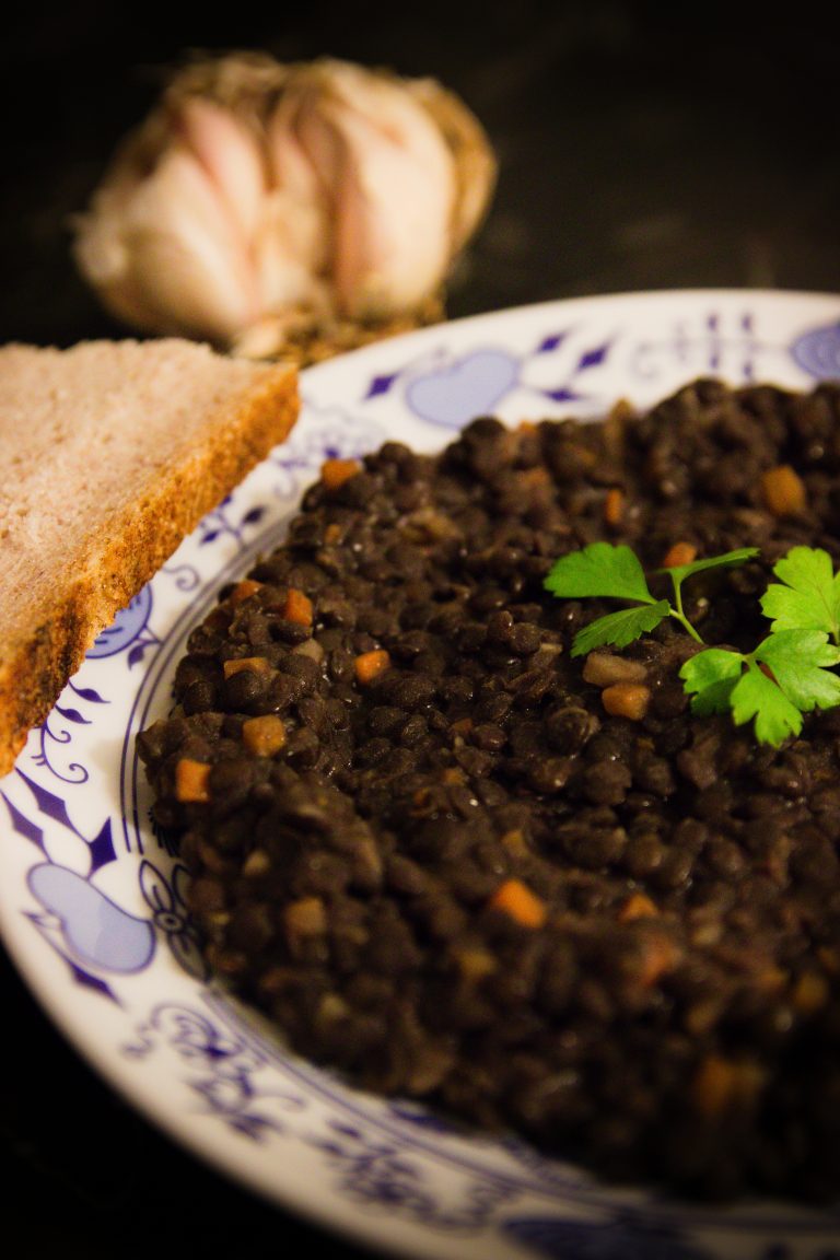 čočka na kyselo bez lepku bez mléka vegan