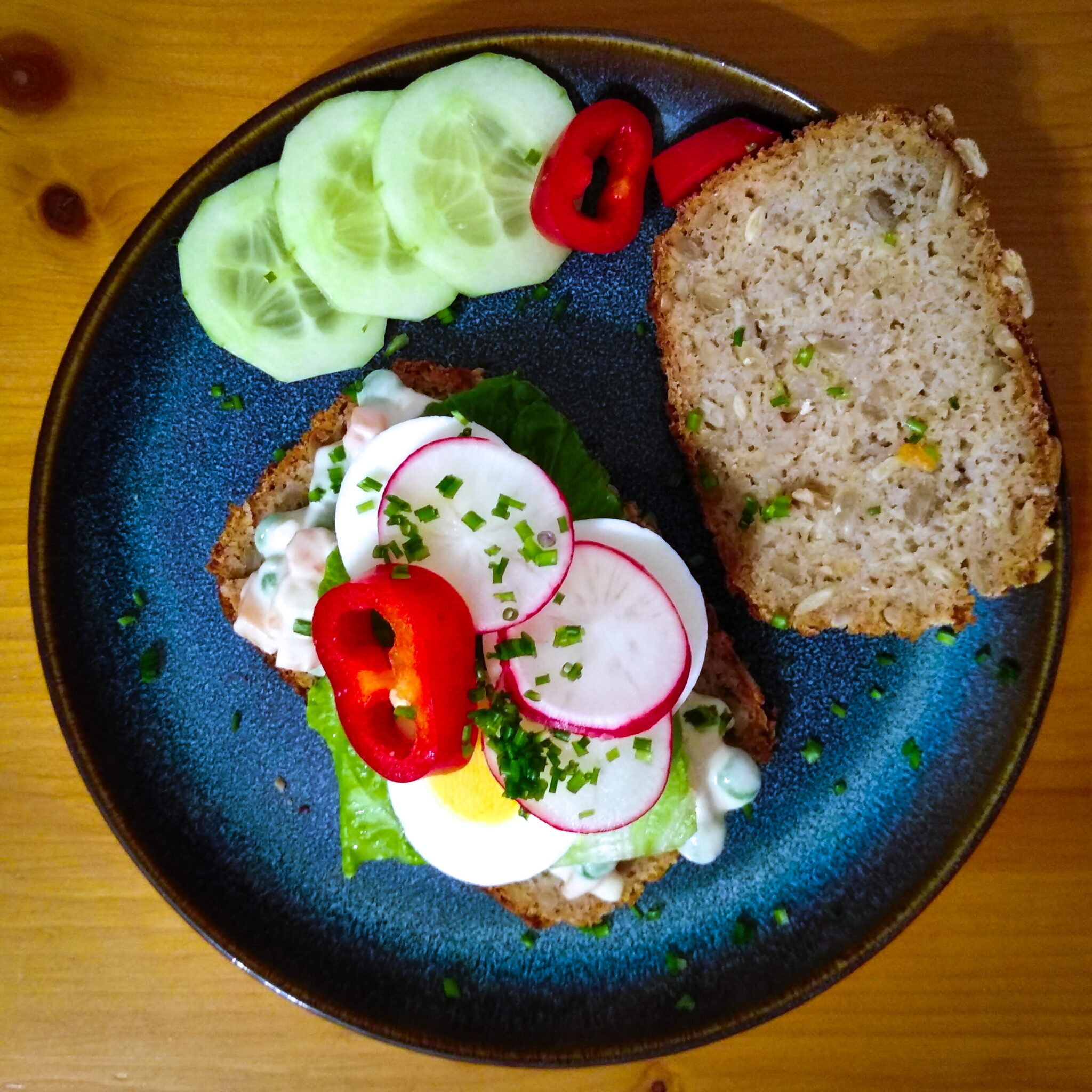 smørrebrød cesta kolem světa bez lepku a mléka Dánsko open sandwich